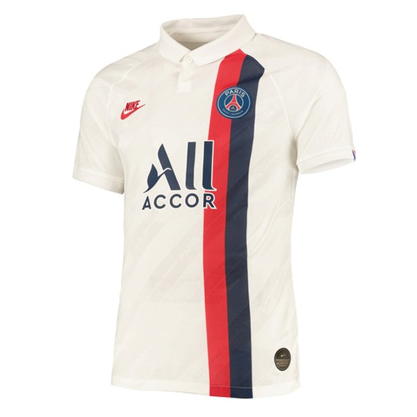 Trikot Paris Saint Germain Ausweich 2019-20 Weiß Fussballtrikots Günstig